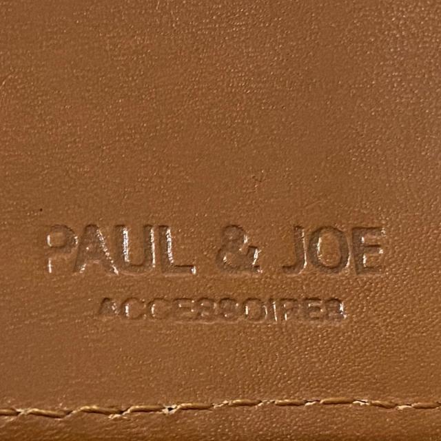 PAUL & JOE(ポールアンドジョー)のポール&ジョー 2つ折り財布 - ブラウン レディースのファッション小物(財布)の商品写真