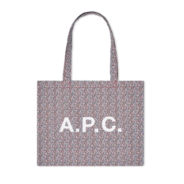 A.P.C - apc 花柄トート ①:ブルー系の通販 by Y shop|アーペーセー A.P.C - apc 花柄トート ①:ブルー系の通販 by Y shop|アーペーセー