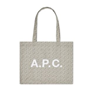 アーペーセー(A.P.C)のapc 花柄トートバッグ ②:グリーン系(トートバッグ)