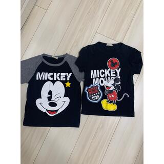 ディズニー(Disney)のミッキーTシャツ　男の子　90(Tシャツ/カットソー)