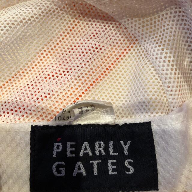 PEARLY GATES(パーリーゲイツ)のパーリーゲイツ　オレンジ　通気口付き スポーツ/アウトドアのゴルフ(ウエア)の商品写真