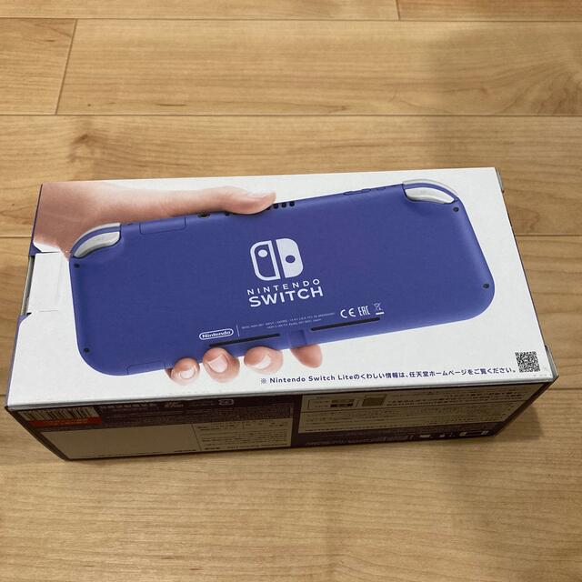 Nintendo Switch LITE ブルー エンタメ/ホビーのゲームソフト/ゲーム機本体(家庭用ゲーム機本体)の商品写真