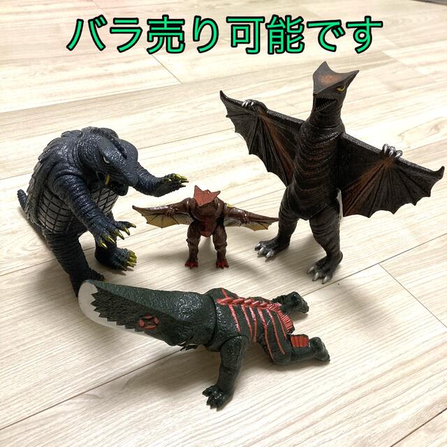 昭和ガメラ&ギロン&宇宙ギャオス&ダイモン(エクスプラス)未開封