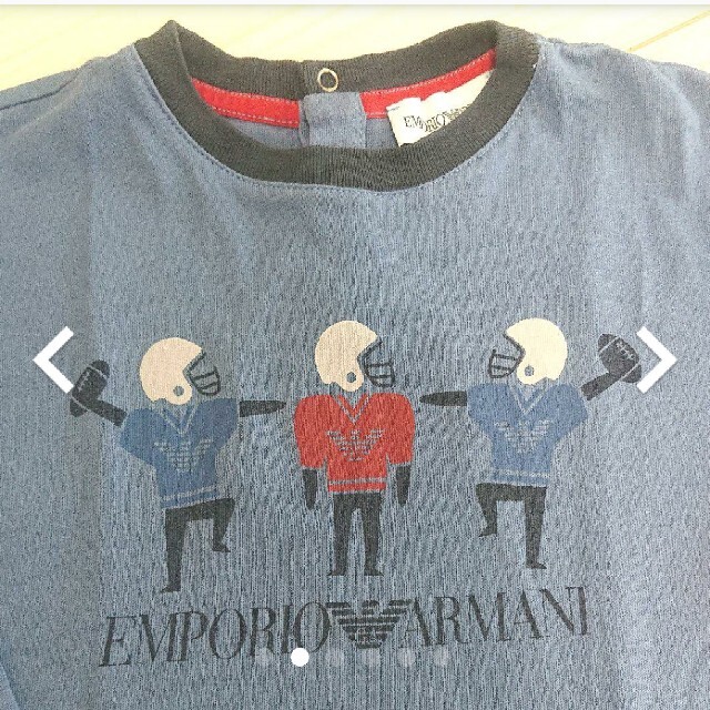 Armani(アルマーニ)のアルマーニ ベビー Tシャツ キッズ/ベビー/マタニティのベビー服(~85cm)(Ｔシャツ)の商品写真