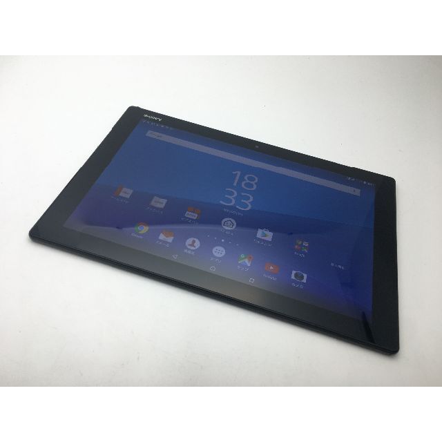 R403 SIMフリーXperia Z4 Tablet SOT31黒訳あり傷が目立ち使用感有り