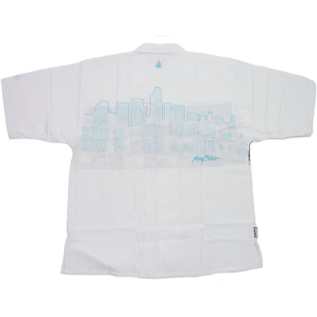 JOHNNY BLAZE(ジョニーブレイズ)のジョニーブレイズ ロサンゼルス 半袖 シャツ ホワイト L メンズのトップス(シャツ)の商品写真
