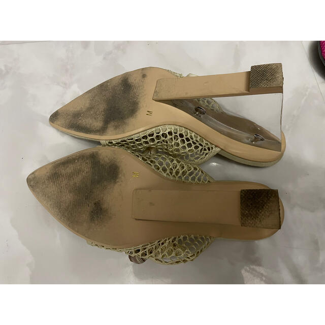 yellow  貝殻サンダル レディースの靴/シューズ(サンダル)の商品写真