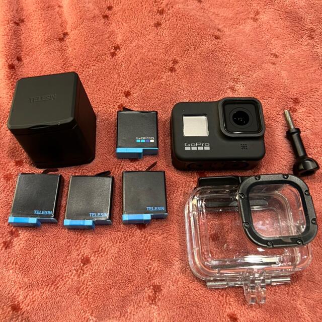 GoPro(ゴープロ)のGoPro HERO8 BLACK スマホ/家電/カメラのカメラ(ビデオカメラ)の商品写真