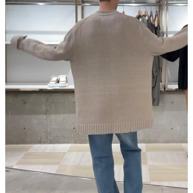 22ss Maison Margiela ダメージカーディガン | www.innoveering.net