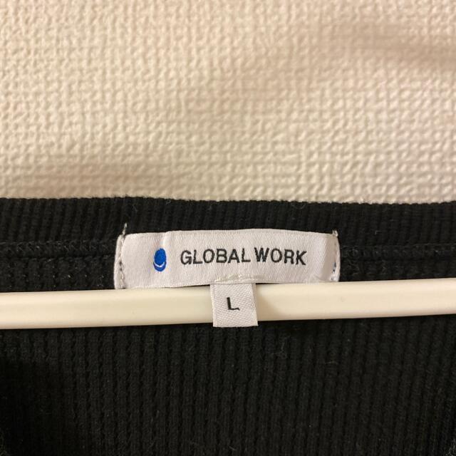 GLOBAL WORK(グローバルワーク)のグローバルワーク⭐︎ワッフルスキッパースリットワンピース レディースのワンピース(ロングワンピース/マキシワンピース)の商品写真