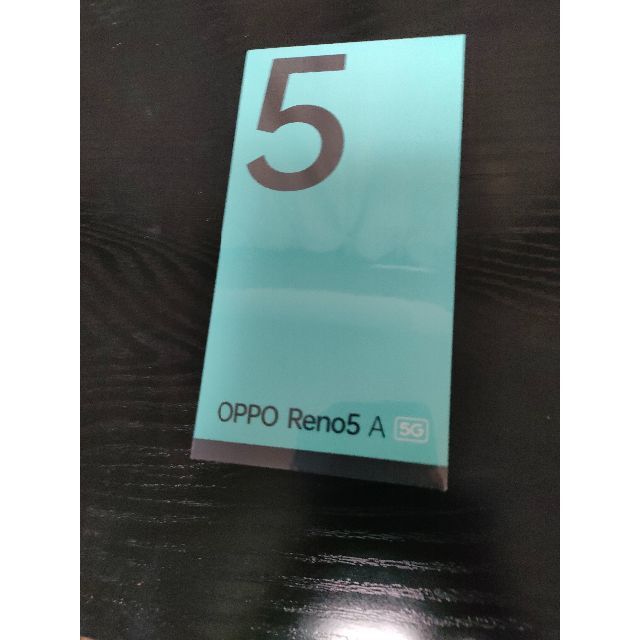 [新品未開封] OPPO Reno5 A SIMフリー シルバーブラック