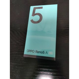 [新品未開封] OPPO Reno5 A SIMフリー シルバーブラック(スマートフォン本体)