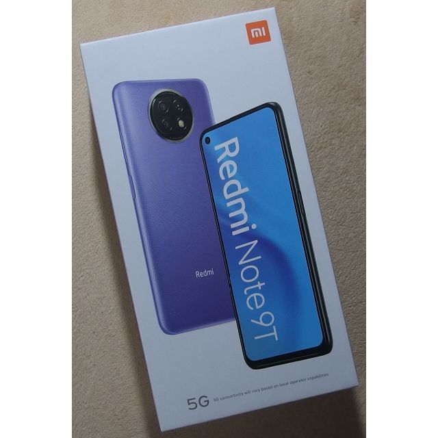Xiaomi Redmi Note 9T 5G SB SIM Free版 Xiaomi Redmi Note 9T 5G SB SIM Free版