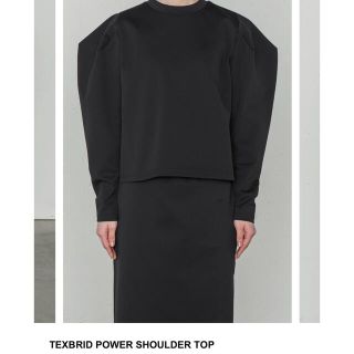 ハイク(HYKE)のHYKE TEXBRID POWER SHOULDER TOP(シャツ/ブラウス(長袖/七分))