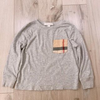 バーバリー(BURBERRY)のバーバリーチルドレン　ロンT 4Y(Tシャツ/カットソー)