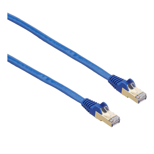 カテゴリ6a LANケーブル 5m ツメ折れ防止RJ45コネクタ CAT6a