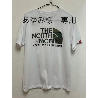 ザノースフェイス(THE NORTH FACE)のTHE NORTH FACE ノースフェイス 半袖Tシャツ　ホワイト　M(Tシャツ(半袖/袖なし))