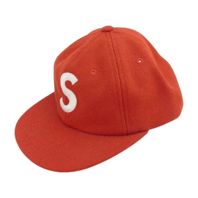 Supreme シュプリーム 帽子 15AW ウール Sロゴ 6パネル