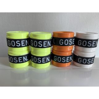 ゴーセン(GOSEN)のGOSEN グリップテープ 8個★迅速発送 蛍光4オレ2白2ゴーセン マイバチ(その他)