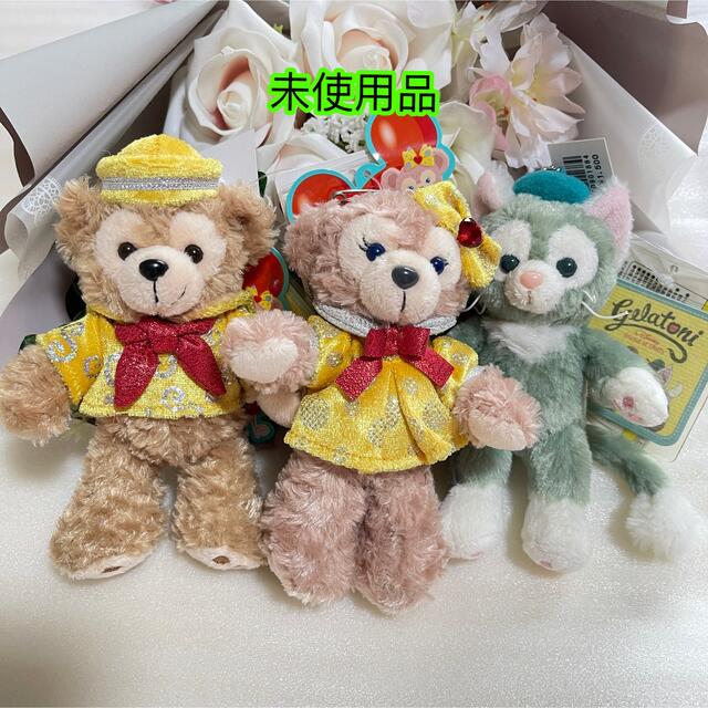 ダッフィー シェリーメイ ジェラトーニ ぬいぐるみバッジ 3点セット | フリマアプリ ラクマ