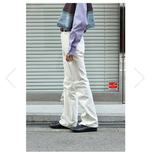 JOHN LAWRENCE SULLIVAN(ジョンローレンスサリバン)の【新品未使用】LITTLEBIG 21SS ブーツカット フレアパンツ メンズのパンツ(スラックス)の商品写真