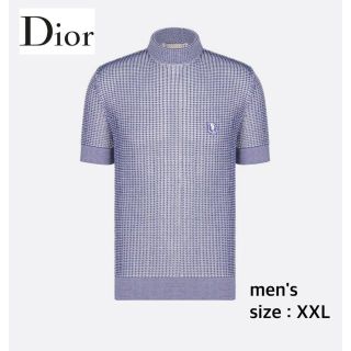 クリスチャンディオール(Christian Dior)の【未使用】Christian Dior＊レア！メンズメッシュニット・サイズXXL(Tシャツ/カットソー(半袖/袖なし))