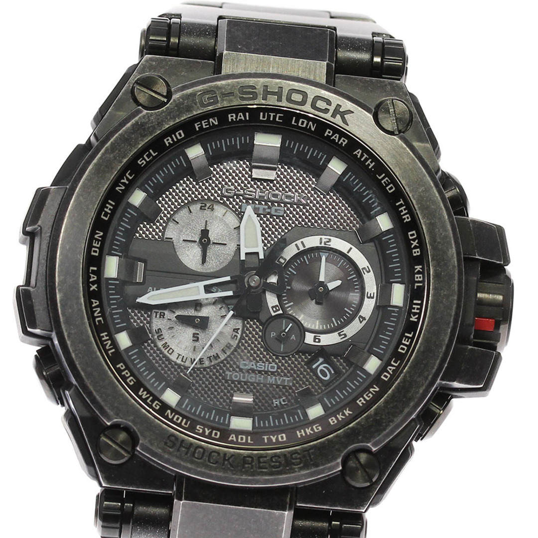 ☆良品★箱・保証書付き【CASIO】カシオ G-SHOCK MT-G MTG-S1000V-1AJF ソーラー電波 メンズ【ev20】