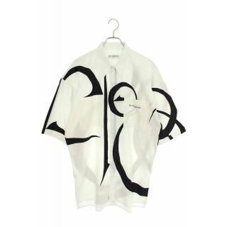 ジバンシィ(GIVENCHY)のジバンシィ カリグラフィックパターンオーバーサイズ半袖シャツ 40(シャツ)