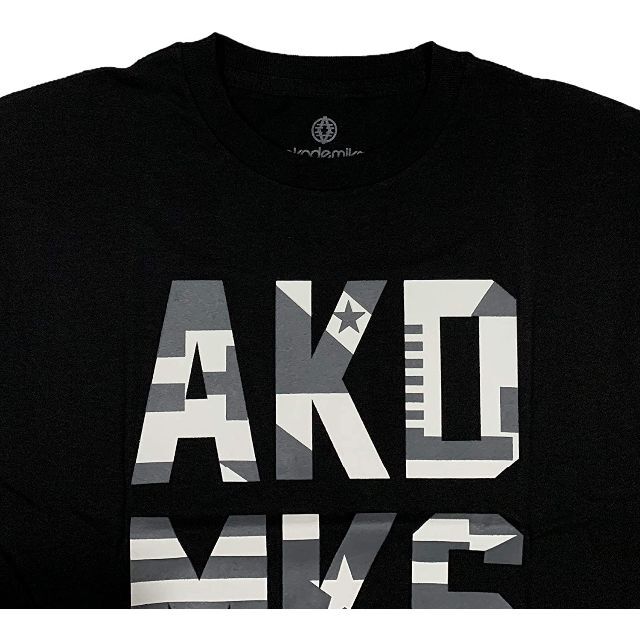 AKADEMIKS(アカデミクス)のアカデミクス デジタルパターン 半袖 Tシャツ ブラック M メンズのトップス(Tシャツ/カットソー(半袖/袖なし))の商品写真