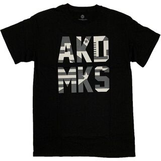 アカデミクス(AKADEMIKS)のアカデミクス デジタルパターン 半袖 Tシャツ ブラック M(Tシャツ/カットソー(半袖/袖なし))