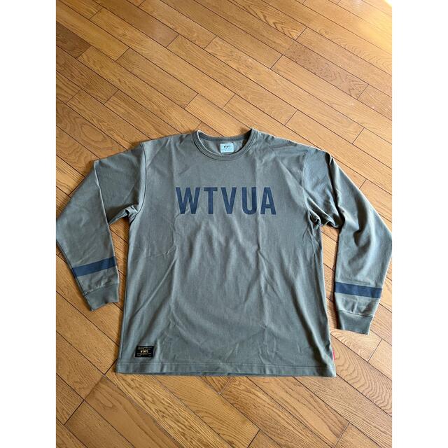 W)taps(ダブルタップス)のwtaps HELLWEEK LS オリーブ Lサイズ メンズのトップス(Tシャツ/カットソー(七分/長袖))の商品写真