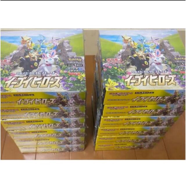 ポケカ イーブイヒーローズ 12box 10BOX 強化拡張パック カートン 確定 ...