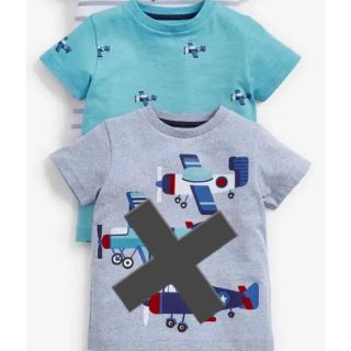 ネクスト(NEXT)の飛行機　ティーシャツ　1枚(Tシャツ/カットソー)