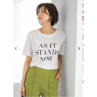 スタイルデリ(STYLE DELI)の新品タグ付き【Made in JAPAN】AS ITロゴTシャツ(Tシャツ(半袖/袖なし))