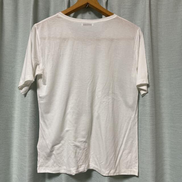 Trussardi(トラサルディ)のトラサルディ　白Tシャツ　38 レディースのトップス(Tシャツ(半袖/袖なし))の商品写真