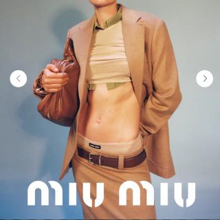 サイズは miumiu インナーパンツ 新作 完売品の通販 by おにく|ミュウ