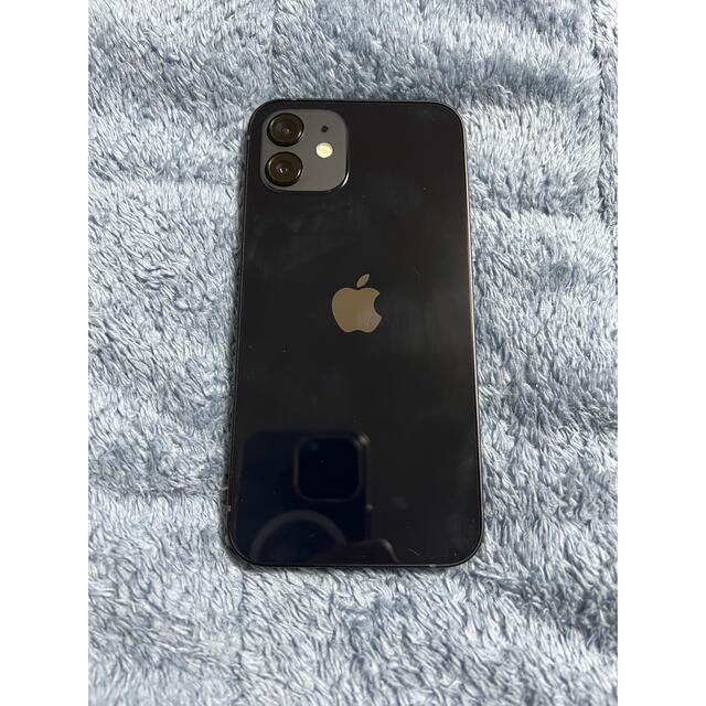 アップル iPhone12 64GB ブラック simロック解除済  美品　au