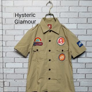 ヒステリックグラマー(HYSTERIC GLAMOUR)の【HystericGlamour】ヒステリックグラマー ボーイスカウトシャツ(シャツ/ブラウス(半袖/袖なし))