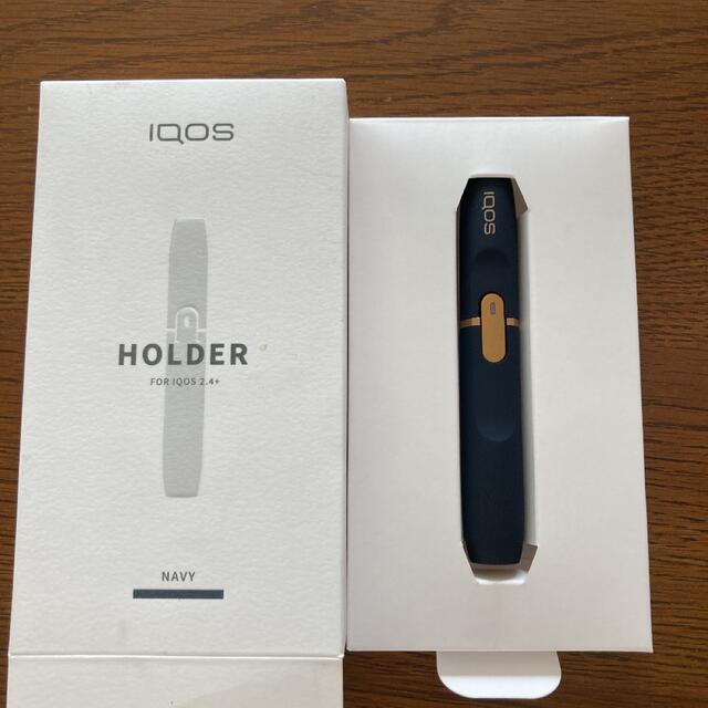 IQOS(アイコス)のアイコス IQOS 2.4 Plus ホルダー ネイビー スマホ/家電/カメラのスマホ/家電/カメラ その他(その他)の商品写真