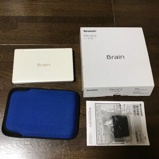 シャープ(SHARP)のシャープ カラー電子辞書Brain 高校生モデル PW-HC6 ホワイト(その他)