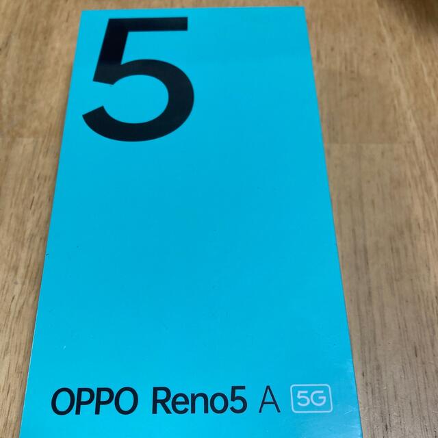 OPPO Reno5 A eSIM A103OP アイスブルースマートフォン携帯電話
