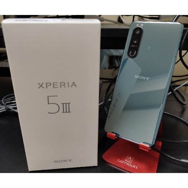 Xperia(エクスペリア)のSony Xperia 5 III 国内版SIMフリー Green スマホ/家電/カメラのスマートフォン/携帯電話(スマートフォン本体)の商品写真