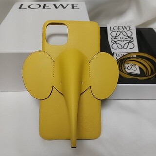 ロエベ(LOEWE)の【新品】Loewe iPhone11pro MAX ケース エレファント(iPhoneケース)