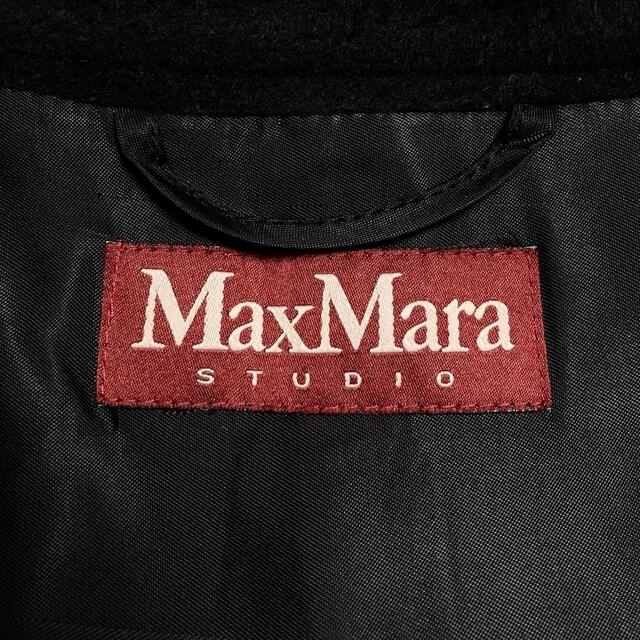 Max Mara(マックスマーラ)の【極美品】Max Mara STUDIO「AGNESE」スタンドカラーコート レディースのジャケット/アウター(ロングコート)の商品写真