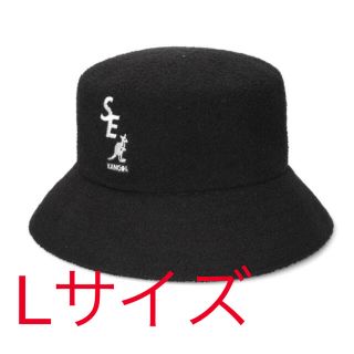 ウィンダンシー(WIND AND SEA)のWIND AND SEA KANGOL BERMUDA BUCKET Black(ハット)