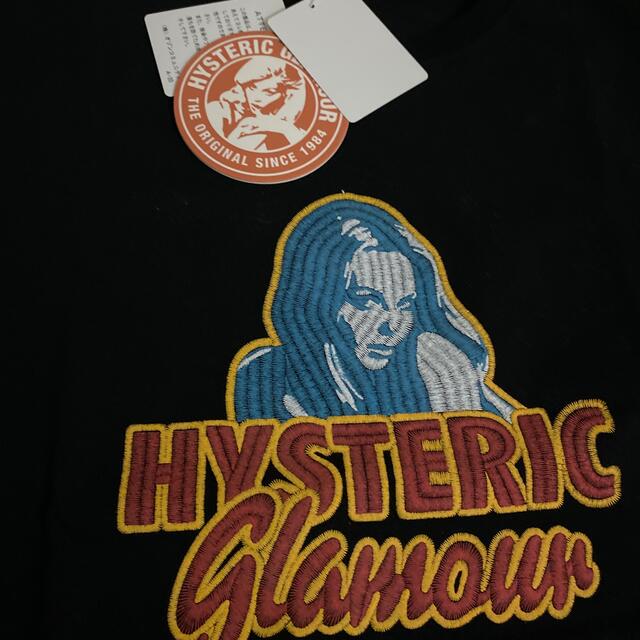 HYSTERIC GLAMOUR(ヒステリックグラマー)のヒステリックグラマー刺繍やや厚手のTシャツ新品 レディースのトップス(Tシャツ(半袖/袖なし))の商品写真