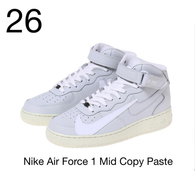 【新品/26】Nike Air Force 1 Mid Copy Paste