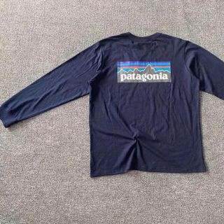 パタゴニア(patagonia)のpatagonia パタゴニア 長袖ネイビー M(Tシャツ/カットソー(七分/長袖))