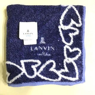 ランバンオンブルー(LANVIN en Bleu)のランバン　タオルハンカチ　大判(ハンカチ)