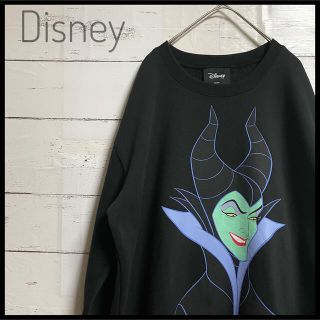 激レア　Disney EXAMPLE マレフィセント　ファイヤー　スウェット　黒